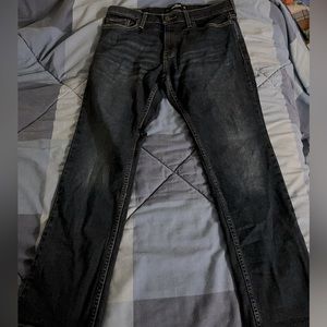 Hollister Slim Straight Jeans 32x30 Dark Wash NWOT